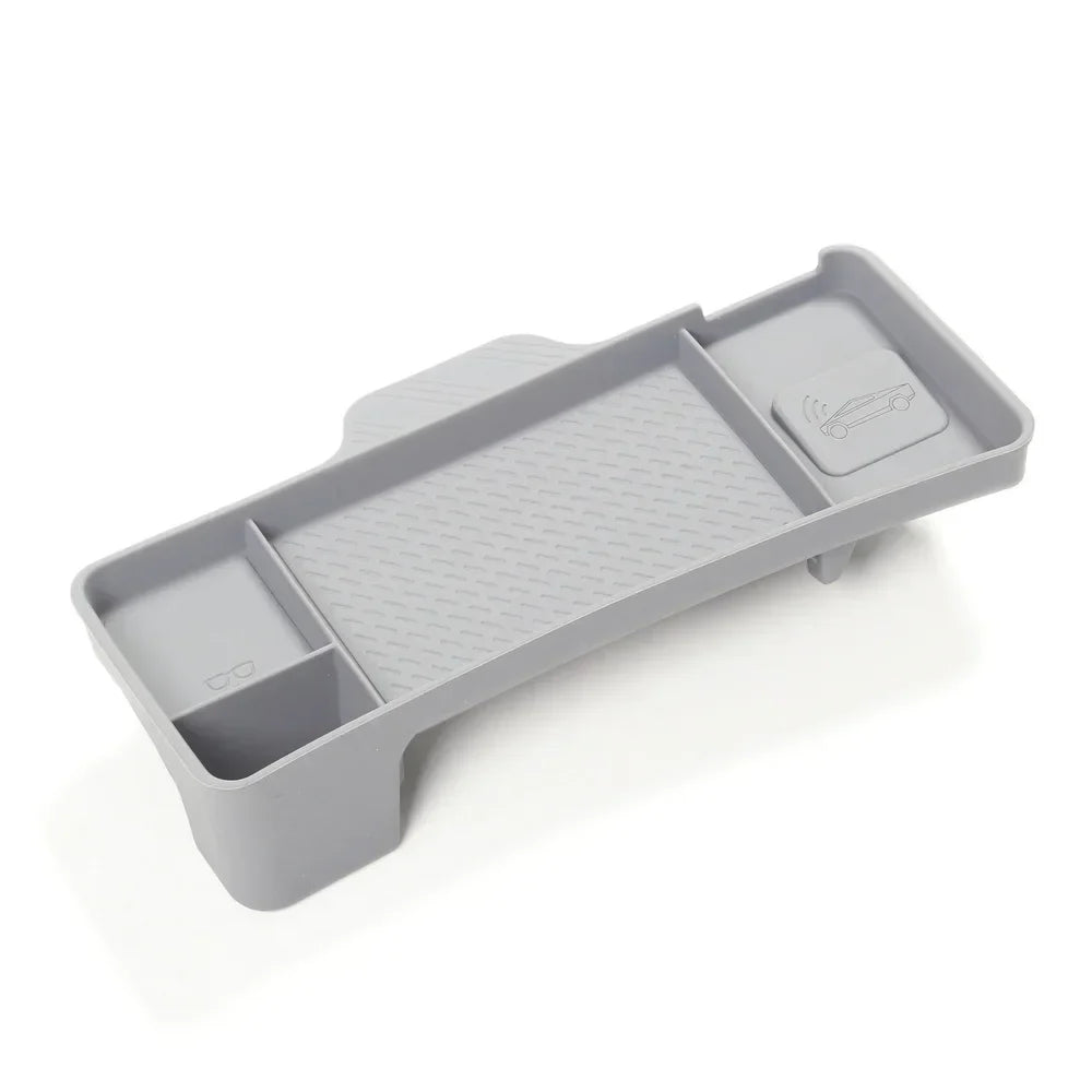 Tesla Model 3 & Highland 2024–2025 Dashboard Storage Tray – Silicone Organizer for Tissue, Glasses & Accessories