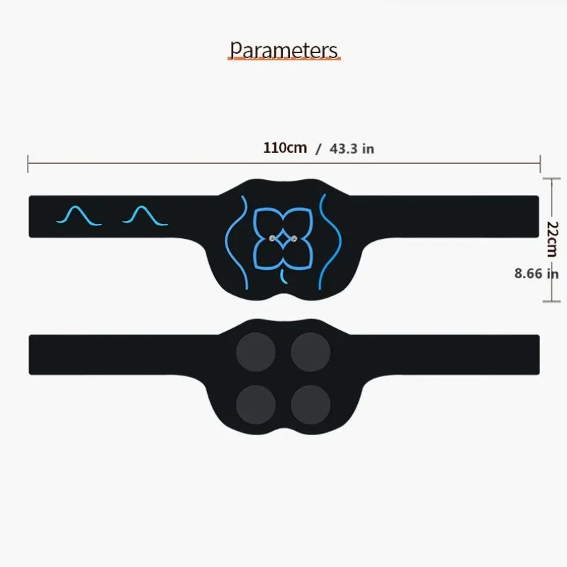 EMS Electric Hip Trainer — Remote Control Buttock Muscle Stimulator with 10 Modes & 39 Training Levels for Fitness & Slimming