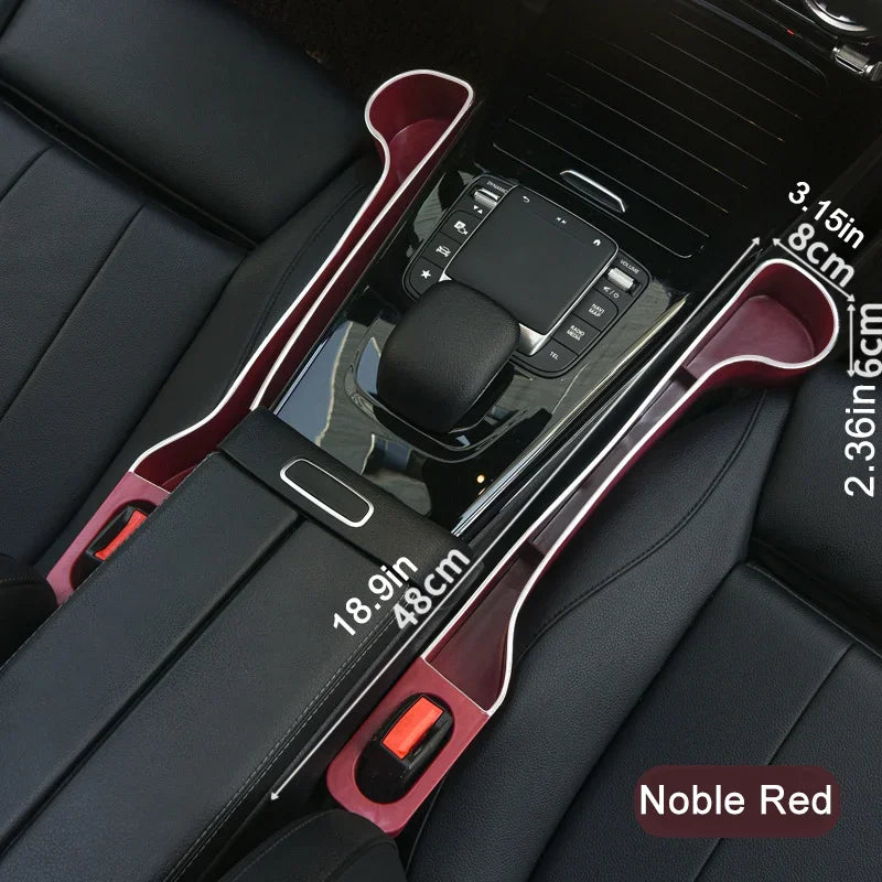 Car Seat Cup Holder Organizer – Front & Rear Multi-Functional Storage Box for Car Interior Accessories & Organization