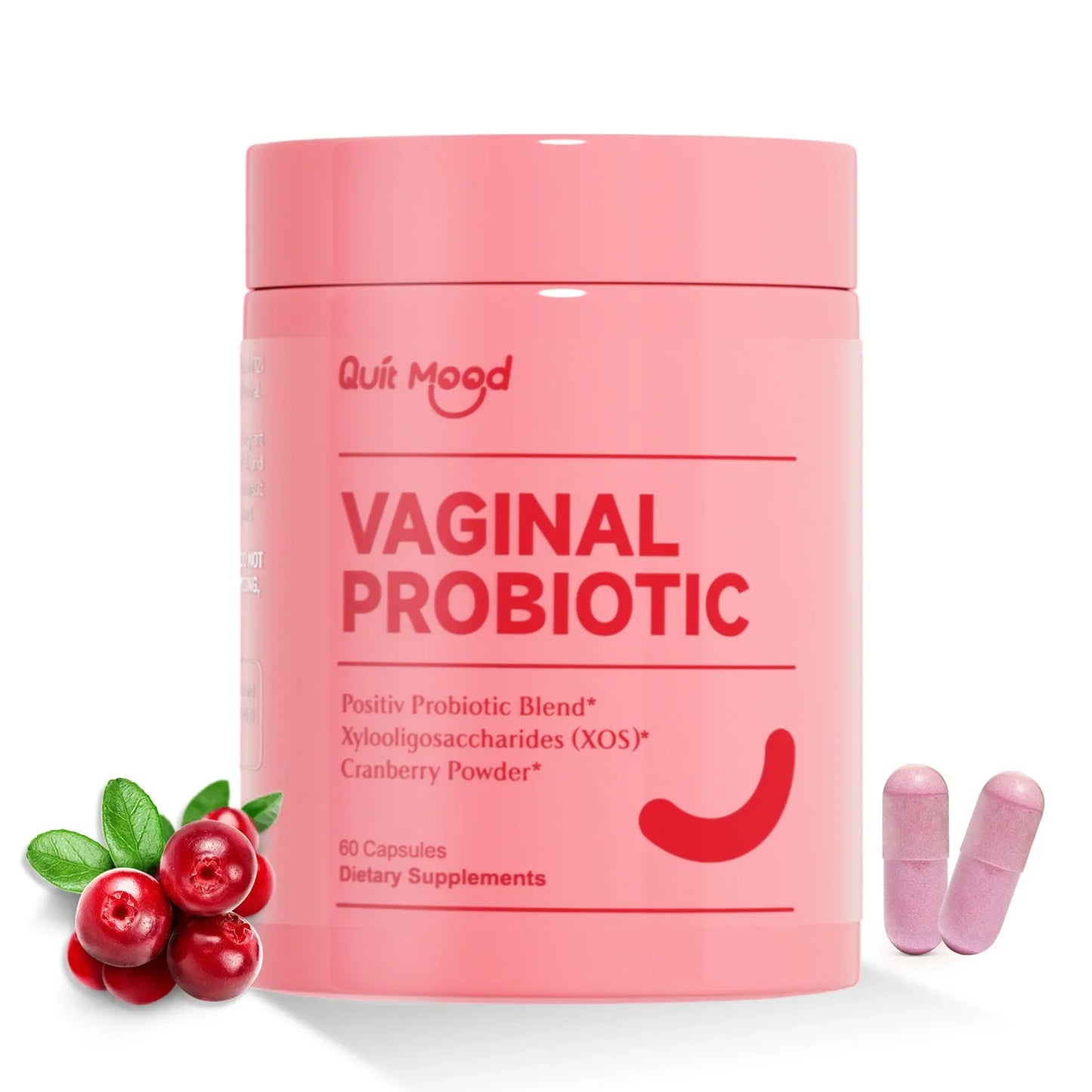 Quitmood Queen’s Women’s Daily V-Probiotics – pH Balance, Odor Control & Yeast Support