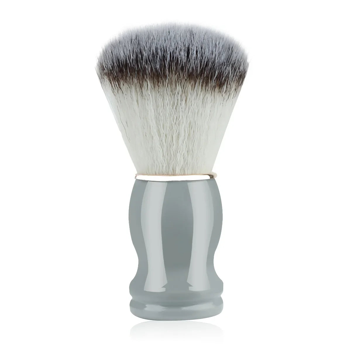 Beard Shaving Brush – Wooden Handle Bristle Hair Brush for Men, Barber Soap Foam Shave & Facial Cleaning Tool