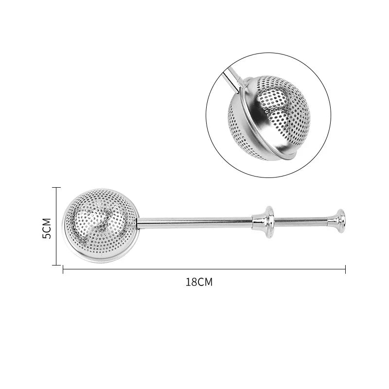 Household Kitchen Tea Infusion Sieve Tool – 304 Stainless Steel Tea Set, Tea Filter for Spice Bag Infusion