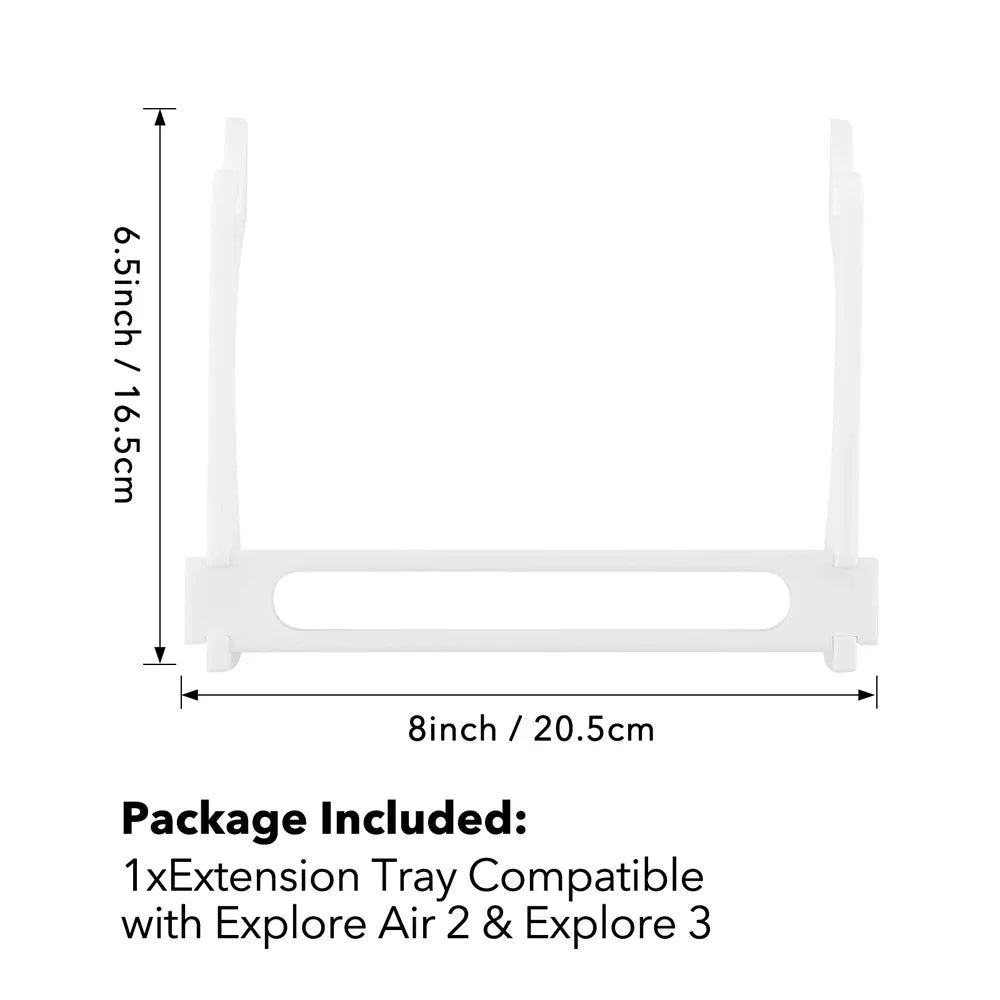 Extension Tray for Cricut Maker 3, Maker, Explore Air 2 & Explore 3 – Cutting Mat Holder & Essential Accessory