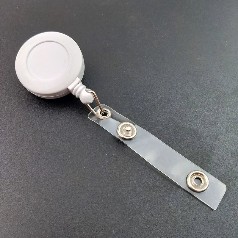 2023 Acrylic Retractable Nurse Badge Reel – Cute Anime Christmas ID Card & Key Holder Lanyard