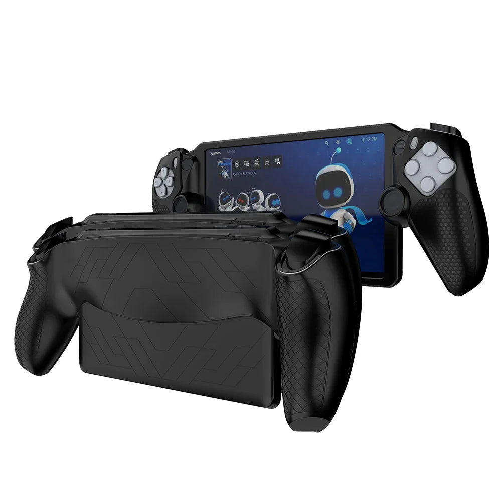 Customized Protective Case for PS5 Portal – 360° Full Coverage, Non-Slip Skin Housing & Accessories