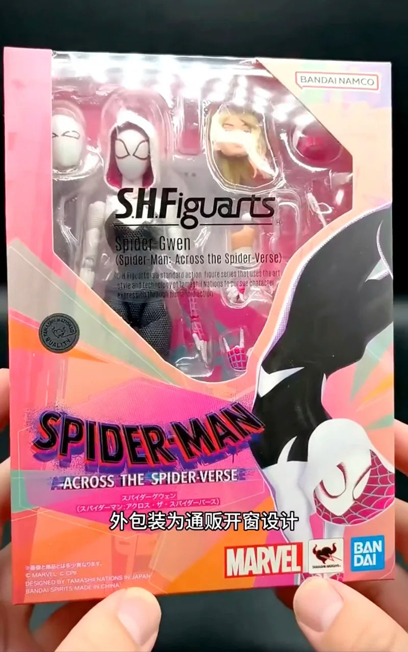 SHF Figuarts Super Gwen Action Figure – Spider-Gwen Gwen Stacy Collectible Model Toy