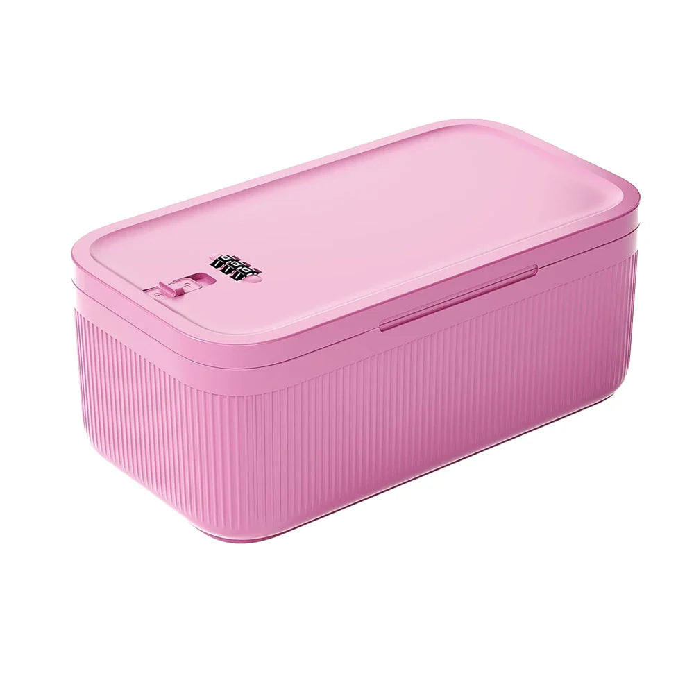 Lock Box with Locker – Secure Storage Safe for Office, School, Home, Medicine, Food, Snacks, and Files