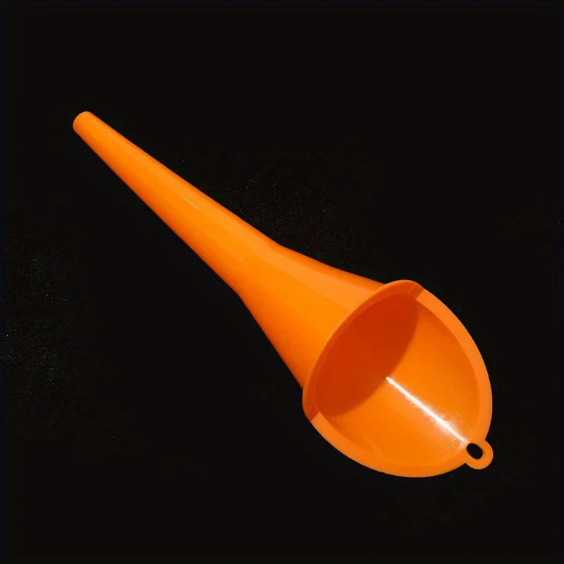 Car Long Stem Oil Funnel – Anti-Splash Plastic Fuel Filling Tool for Car & Motorcycle Refueling Auto Accessories