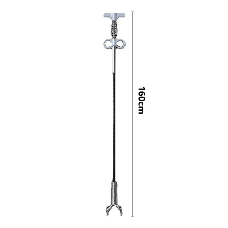 160CM Sewer Pipe Unblocker Snake - Spring Pipe Dredging Tool for Kitchen & Bathroom - 1pc Kitchen Accessories for Sewer Cleaning