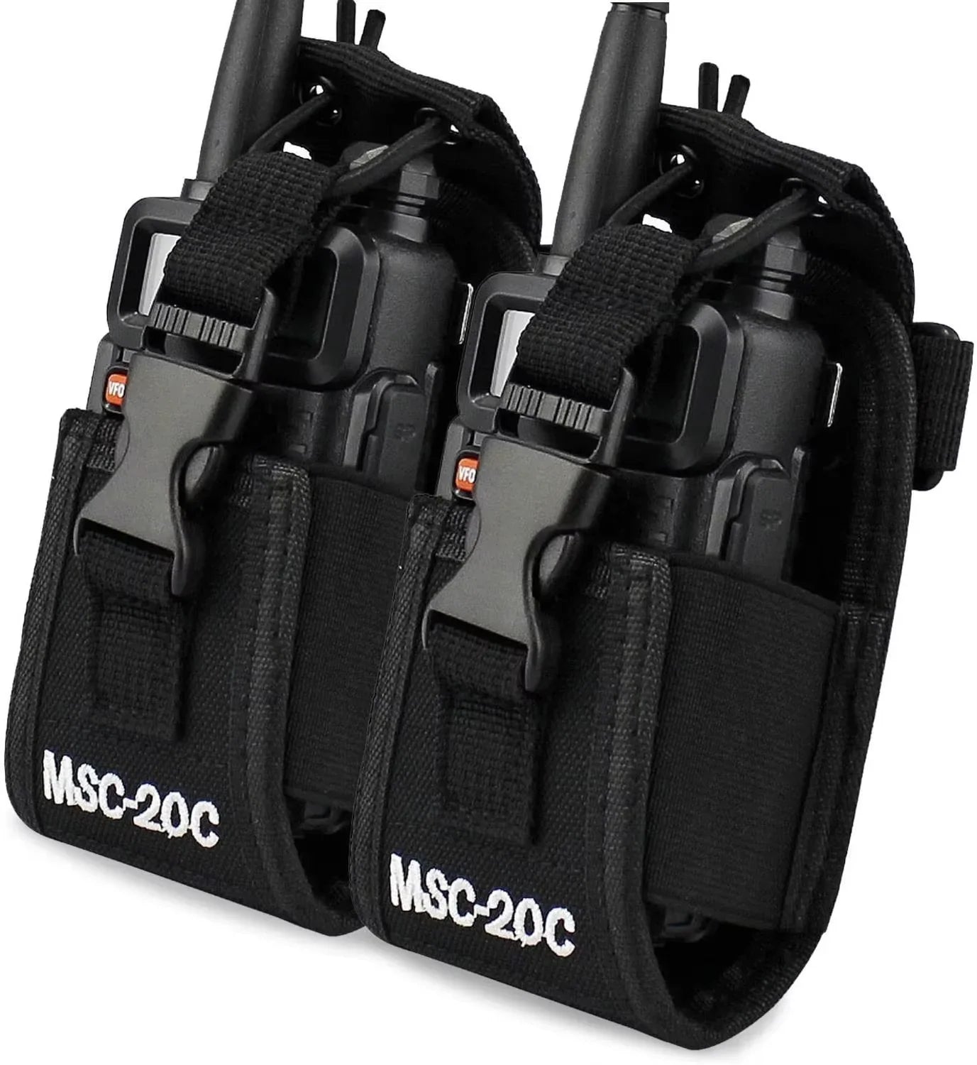 Multi-Function Universal Pouch Holster Case for GPS PMR446 Two-Way Radios, Motorola, Kenwood, Midland, ICOM & Yaesu Transceivers