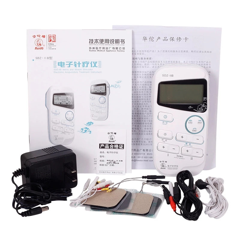 Pulse Massage TENS Unit – Dual Channel Pain Relief & Muscle Recovery, Electronic Acupuncture Treatment Device