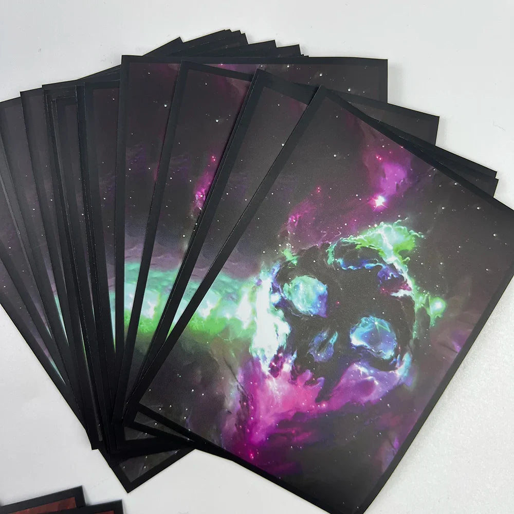 60PCS 66x91mm Matte Board Game Card Sleeves – TCG Trading Card Covers for MTG, YGO & Card Games