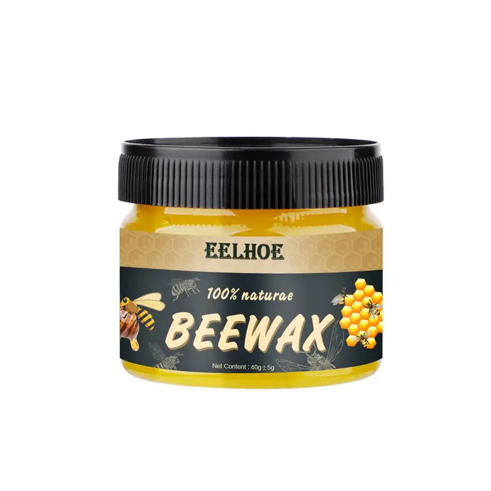 Natural Beeswax Wood Polish for Furniture & Floors – Waterproof Wood Care & Maintenance Wax