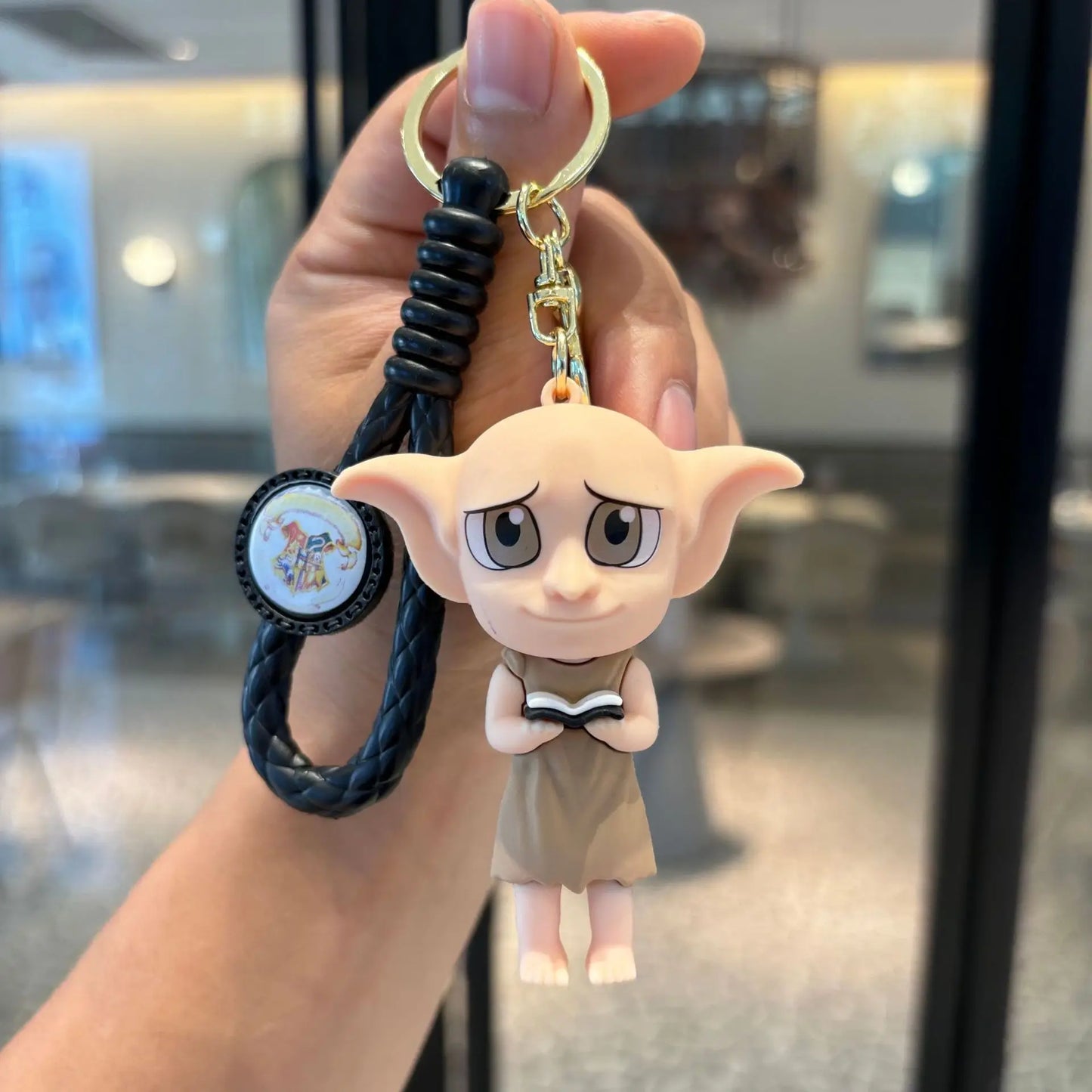 Anime Harry Potter Keychain – Cute Potter Doll Pendant for Bags, Car, Phone, Birthday Gift