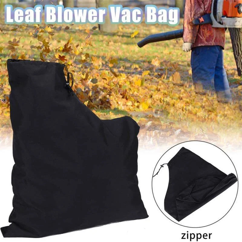 Universal Adjustable Leaf Blower Replacement Bag โ Self-Unloading Leaf Collection Vacuum Storage Bag