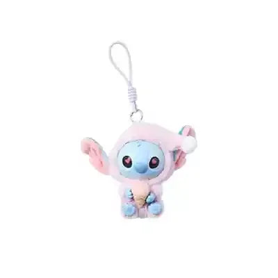 Genuine Stitch "Eat Something Before Sleep" Series Plush Blind Box – Kawaii Vinyl Toy Doll Pendant Surprise Gift for Girls