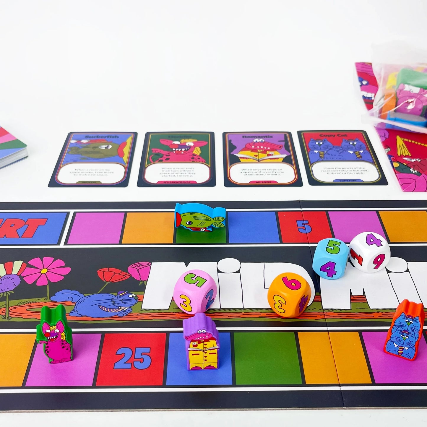 Magical Athlete Party Board Game – Deluxe Big Box Hilarious Racing Game for Friends & Family Game Night Fun