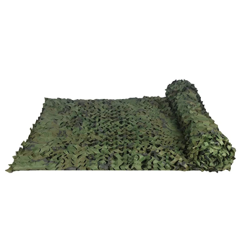 Military Camouflage Net - Hunting Garden Gazebo & Car Awning Shade Cover in Jungle, Desert & Outdoor Colors