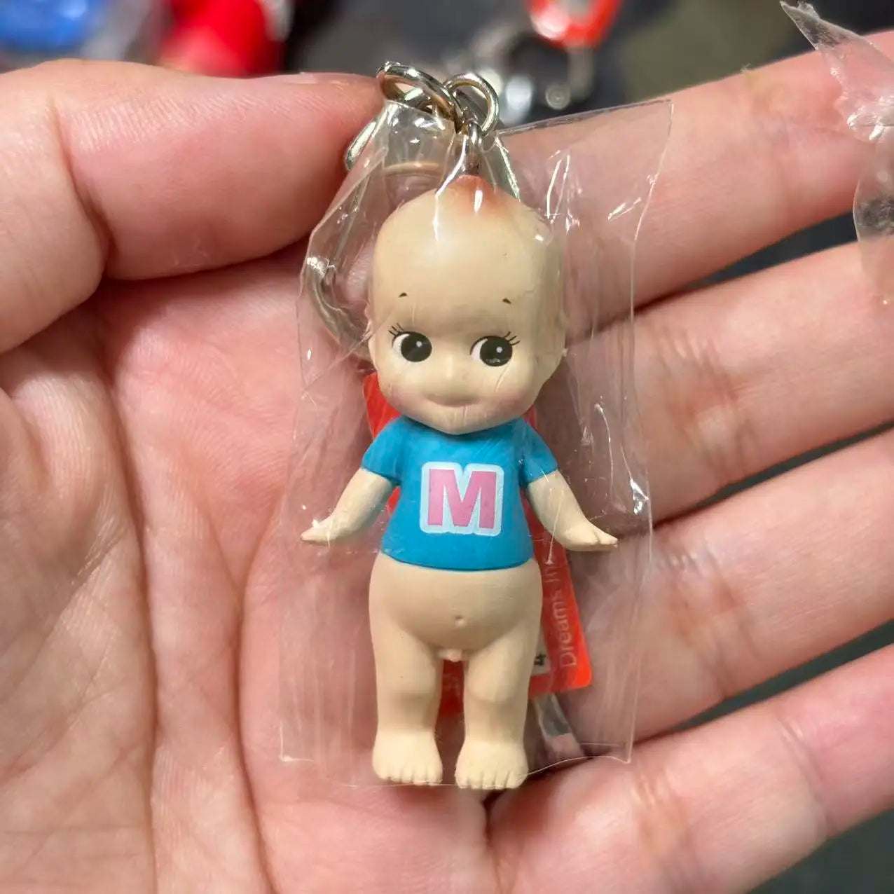 Sonny Angel Mini Figure – Letter Series Alphabet Keychain, No Box or Bag
