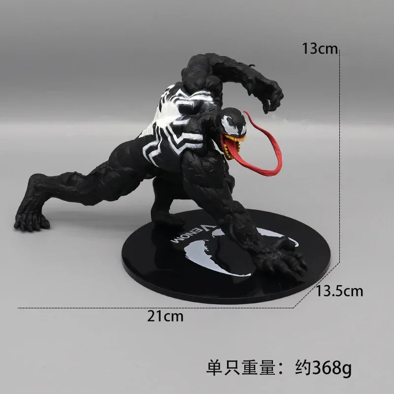 Marvel Long Tongue Venom Spider-Man Movie Action Figure - Toy Model Plate Car Decoration, Birthday Gift