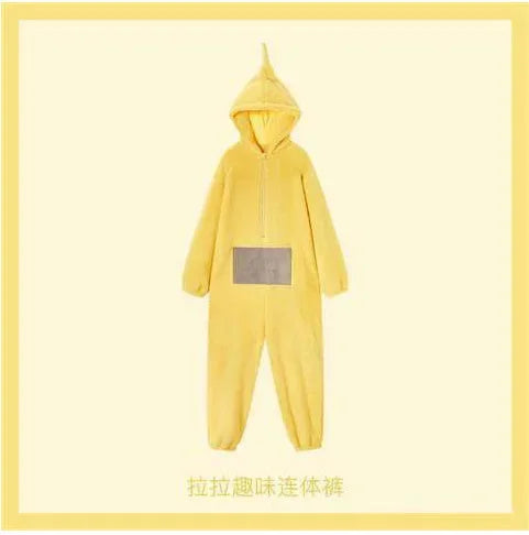 Teletubbies Adult & Kids Pajamas Costume - Soft Long Sleeve Unisex Cosplay Party Wear