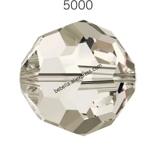 Genuine Austrian Crystal Round Beads - Timeless Rhinestone Spacer Beads for DIY Jewelry Making
