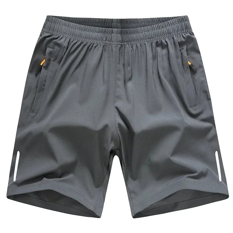 Men's Summer Sports Shorts - Quick-Dry Breathable Ice Silk Running Gym & Beach Shorts