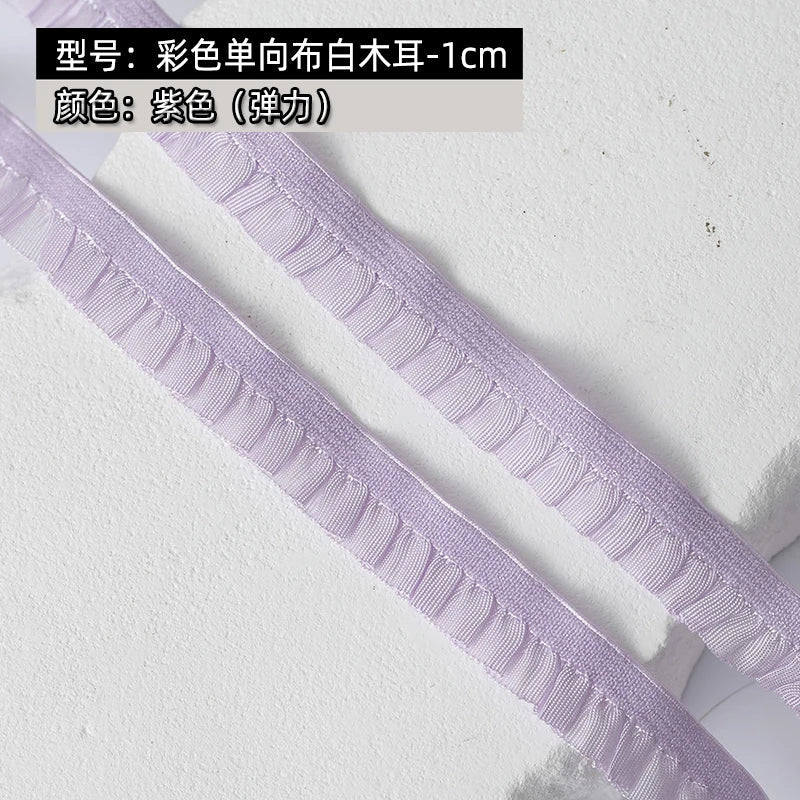 5m Elastic Lace Trim Ribbon for Dress Decoration, DIY Sewing & Crafts