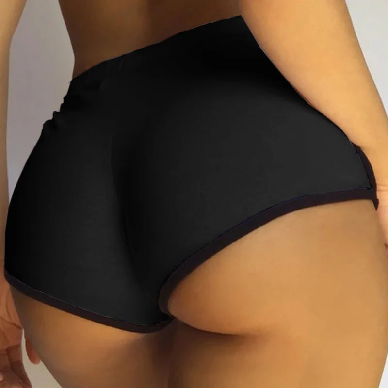 Women’s Sexy High Stretch Shorts – Slim Fit Y2K Gym & Running Sport Shorts, Casual Streetwear Activewear Pants