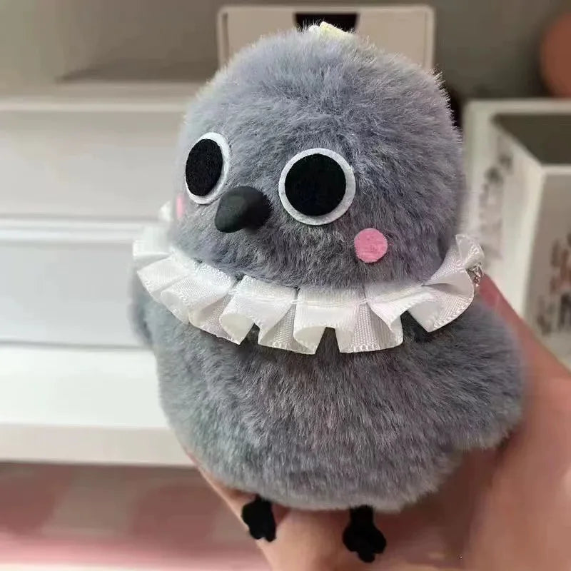 Love & Deepspace Sylus Crow Cosplay Pendant – DIY Plush Keychain, Alloy Pin for Halloween Party Decor & Costume Accessory