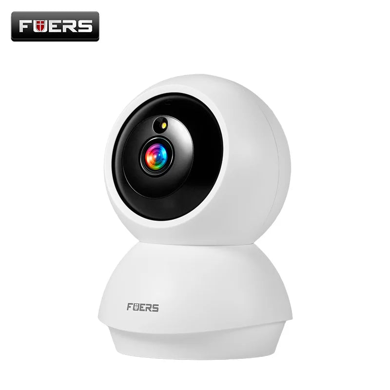 FUERS 5MP HD WiFi Indoor Security Camera – Baby & Pet Monitor with Motion Detection, Tuya Smart Home & Alexa Compatibility