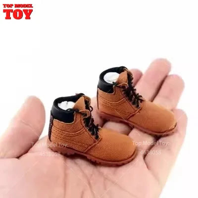 1/6 Scale Male Combat Boots – Long & Short Model Shoes for 12" Action Figure, Soldier Doll Body, In Stock