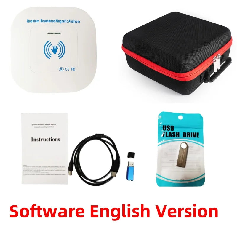 Portable Quantum Resonance Magnetic Analyzer – Handheld Health Detection Instrument