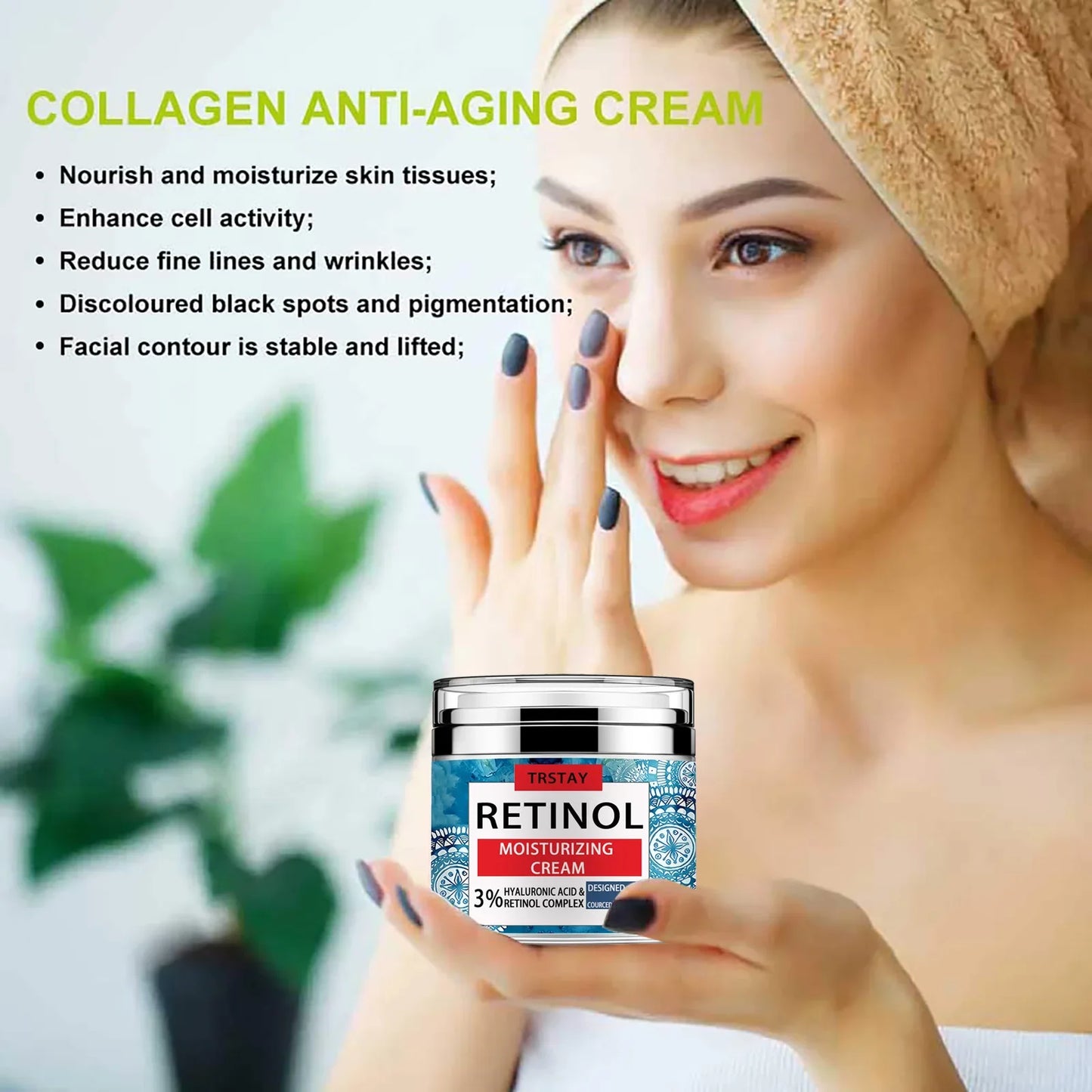 Japan Sakura Hyaluronic Acid Cream – Tone Up & Moisturizing Skincare