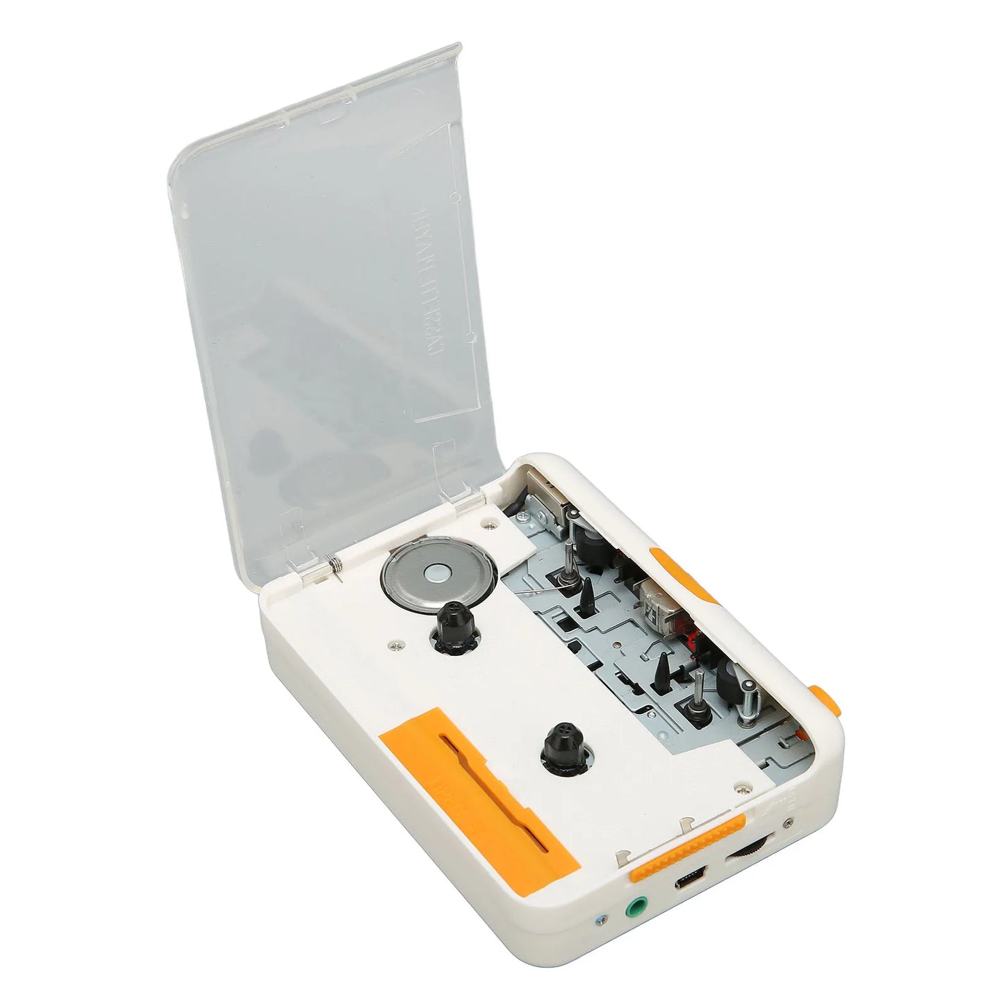 USB Cassette Converter – Portable MP3 Music Tape Player with Earphones, Plug & Play for iPod & PC