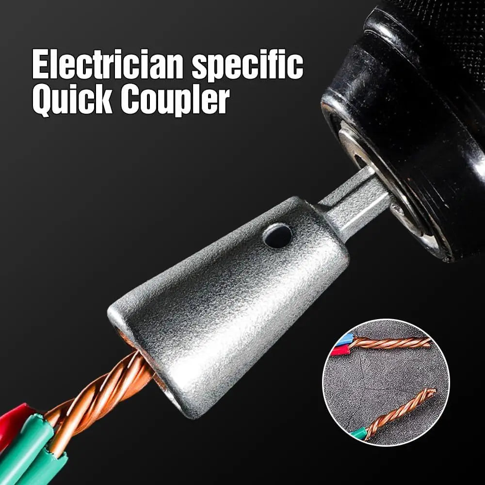 Electric Wire Twisting Tool for Power Drill — Multi-Tool Connector Twister for Electricians