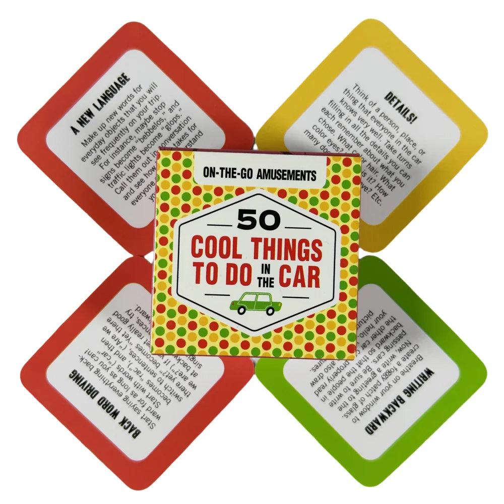 13-in-1 Mini Party Card Game Set – Truth or Dare, Trivia, Riddles & Travel Games for Fun Group Play