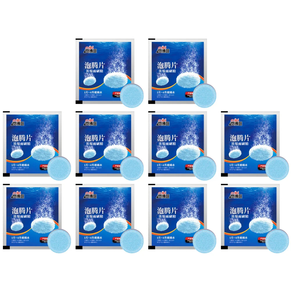 Auto Wiper Glass Cleaner | Effervescent Solid Tablets for Car Windscreen & Windshield Cleaning 2/2