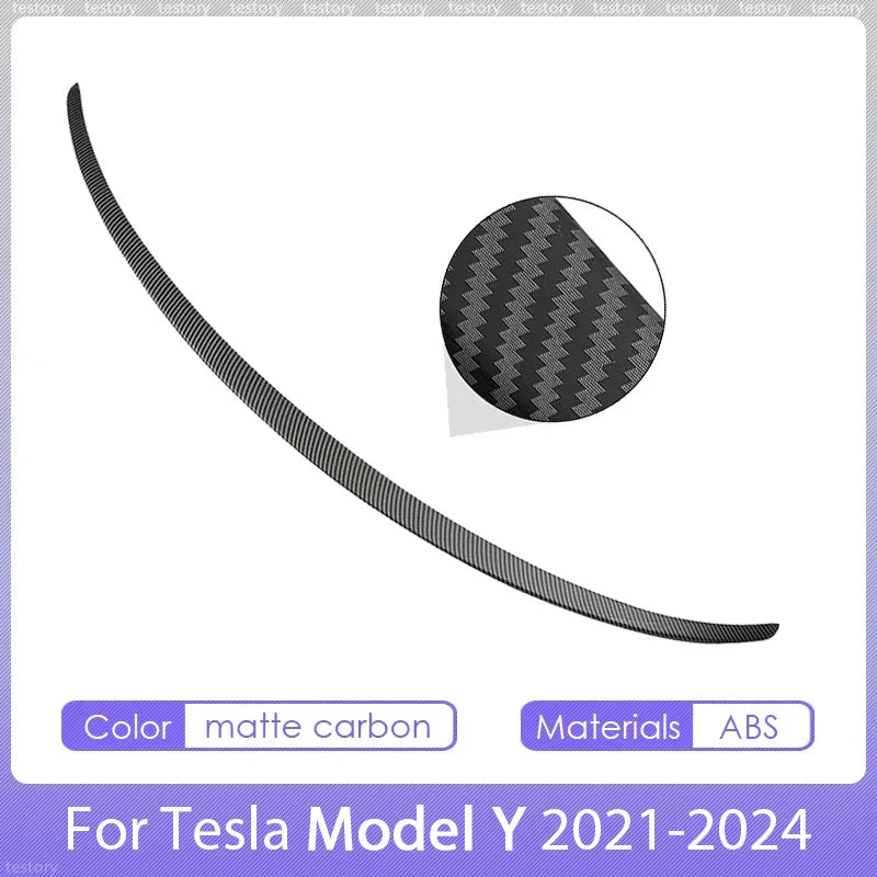 Tesla Spoiler Wing for Model Y & Model 3 Highland 2024 – ABS Rear Spoiler Accessory for Tesla 3/Y 2017–2024