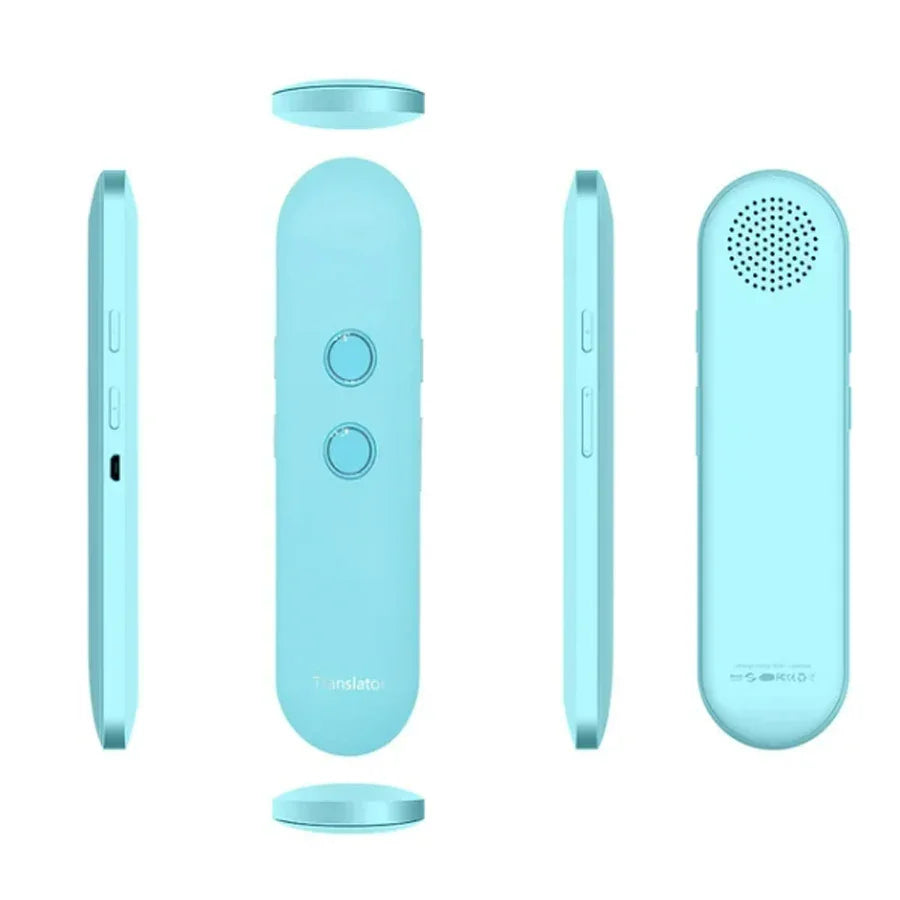 2024 T4 Portable Wireless Smart Voice Translator – 40 Languages Real-Time Two-Way Instant Translation Device with App & Bluetooth Support