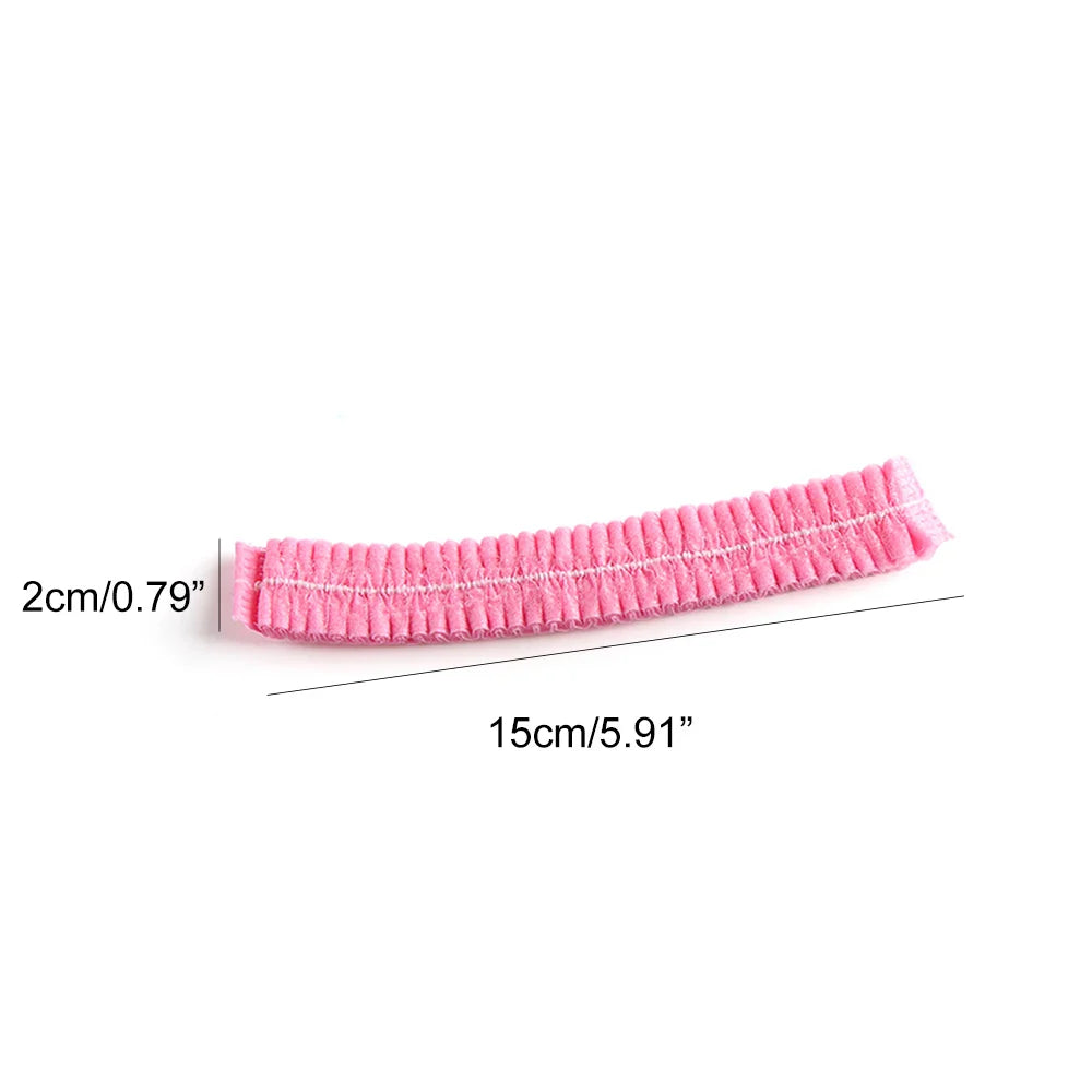 100pcs Disposable Hair Net Caps - Sterile Microblading Accessories for Permanent Makeup - Ideal for Eyebrow Tattooing