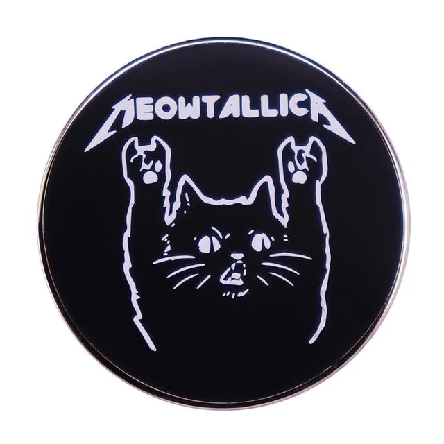Worldwide Classic Band Logo Enamel Pin – Rap & Rock Music Badge for Hoodies, Backpacks, Decorative Accessories, Fan Gift