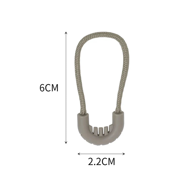Replacement Zipper Puller — Bag, Suitcase, Backpack & Tent Zip Slider Clips and Accessories