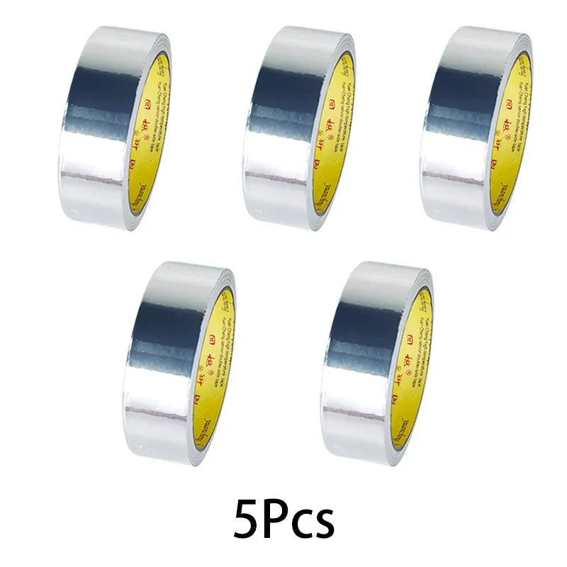 High-Temperature Aluminum Foil Tape – Leak-Proof Adhesive Sealing & Heat Insulation for Kitchen & Pipe Repairs