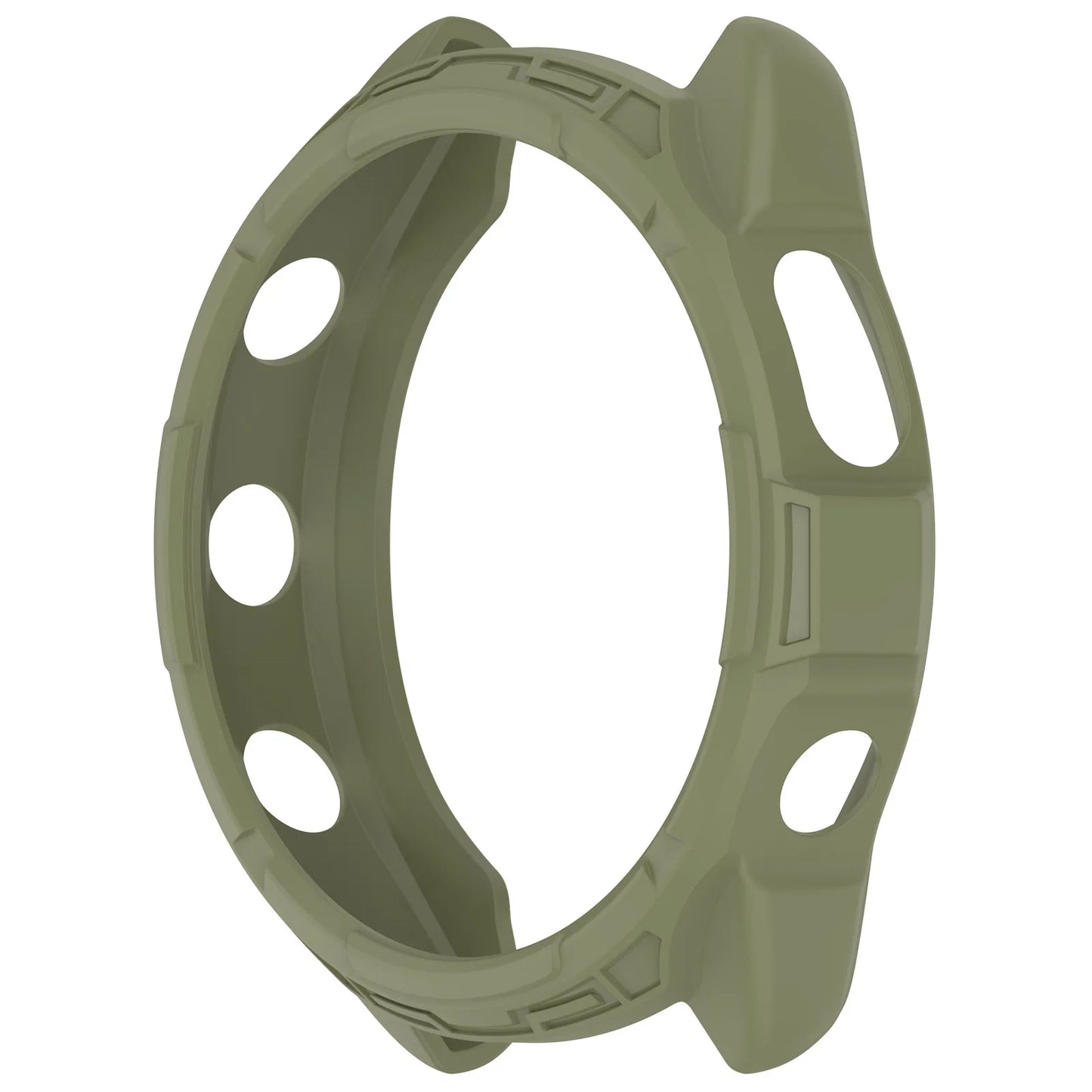 Silicone Protective Case for Garmin Forerunner 965 – Soft Flexible Shockproof Bumper Cover Shell Accessory for Garmin 965 Smartwatch
