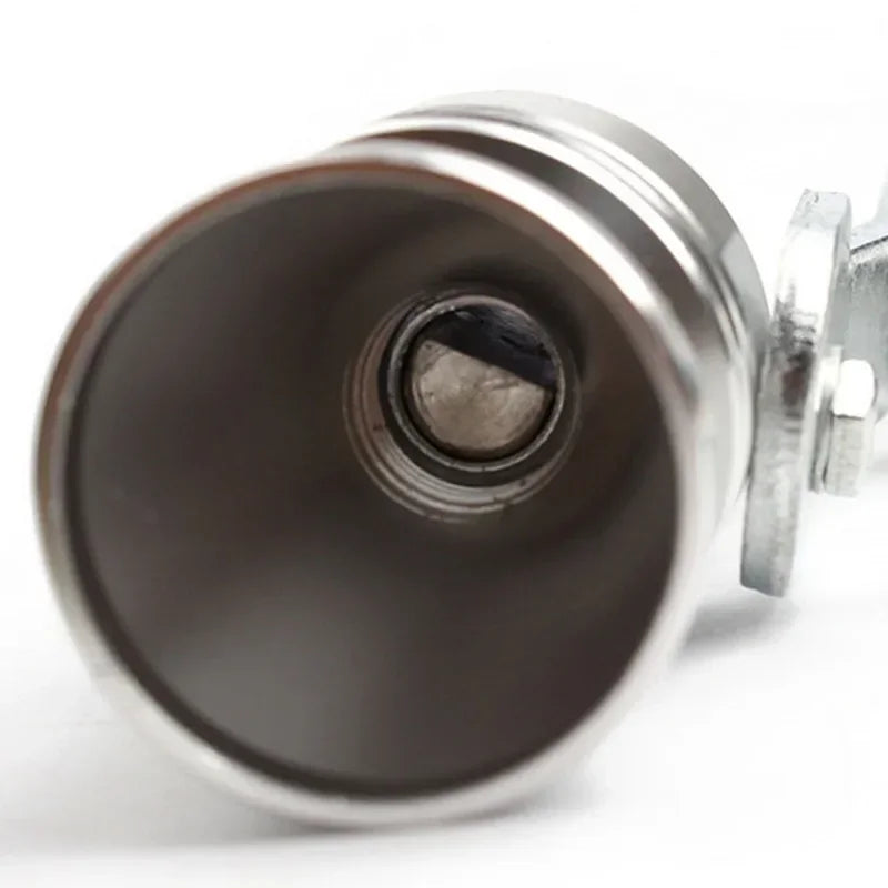 Universal Car & Motorcycle Exhaust Turbo Whistle – Modified Muffler Pipe Sound Simulator Tail Pipe Sound Enhancer Accessory