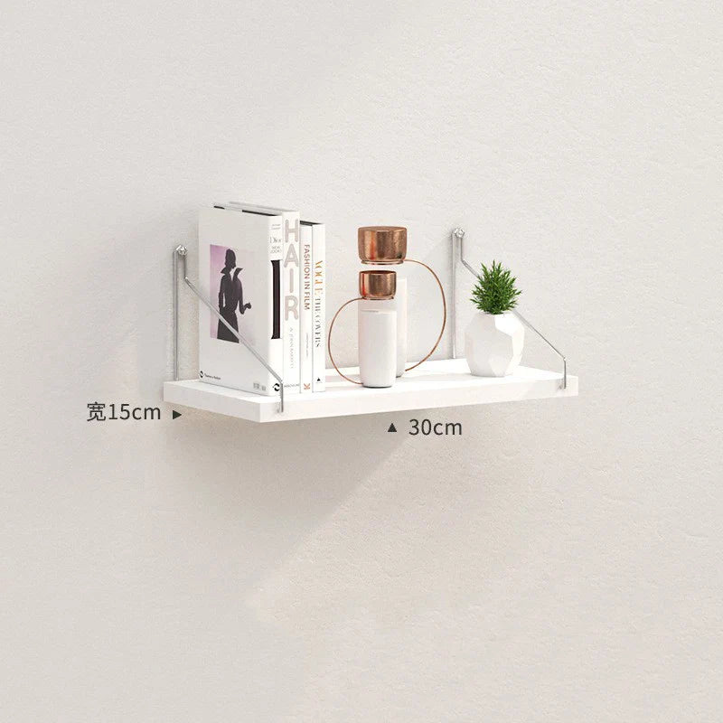 Multi-Layer No-Drill Wall-Mounted Floating Shelves – Storage Rack Organizer for Living Room, Bedroom, Router & Set-Top Box