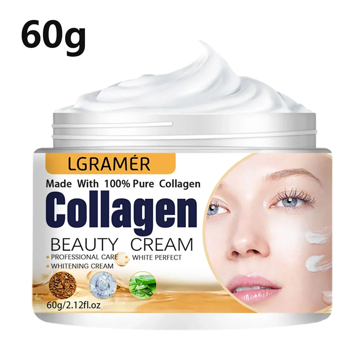 Anti-Wrinkle Eye & Face Cream β Anti-Aging, Lifting, Nourishing Moisturizer with Collagen Boost & Korean Essence