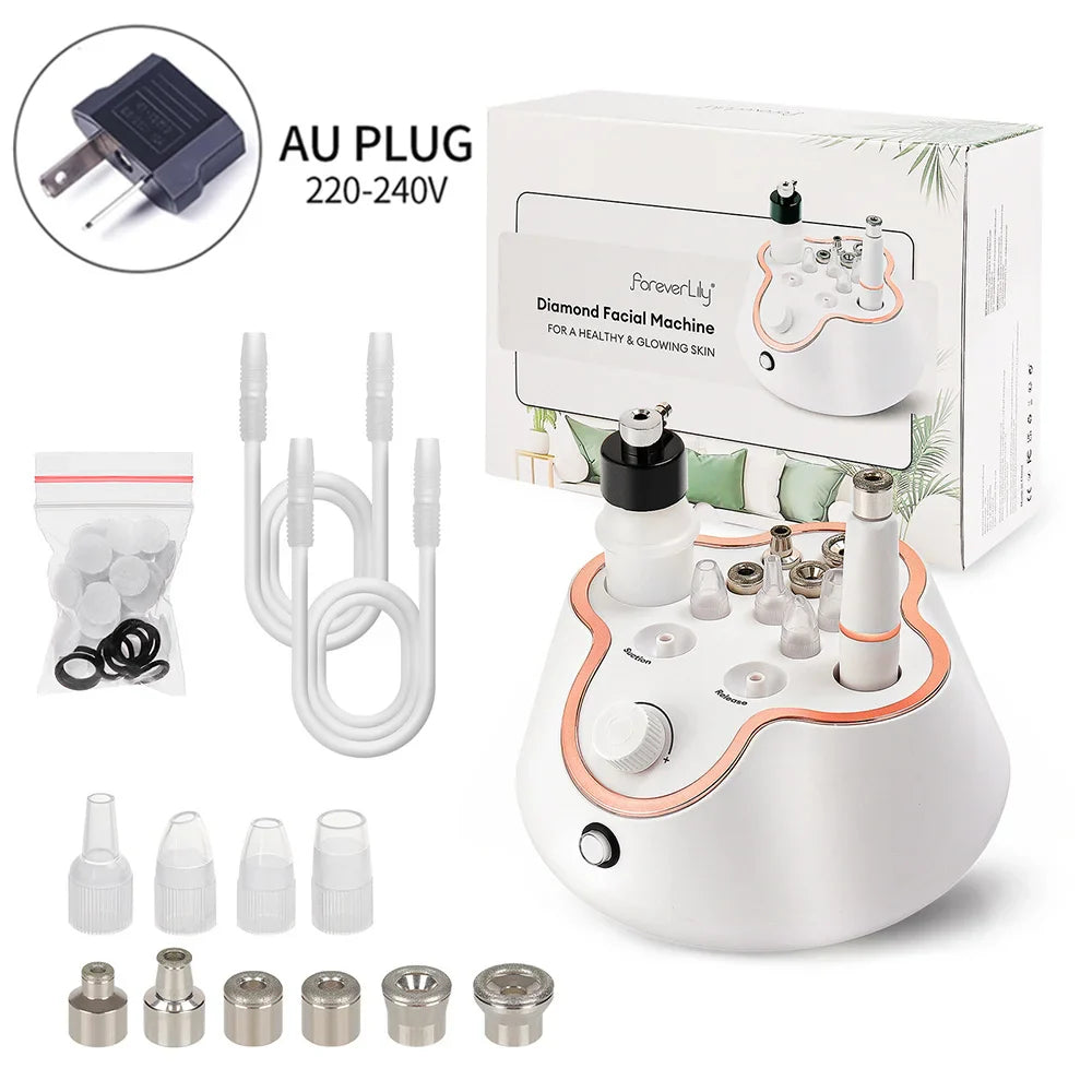 Professional Diamond Microdermabrasion Machine – At-Home Facial Peeling & Deep Cleaning Skin Care Tool