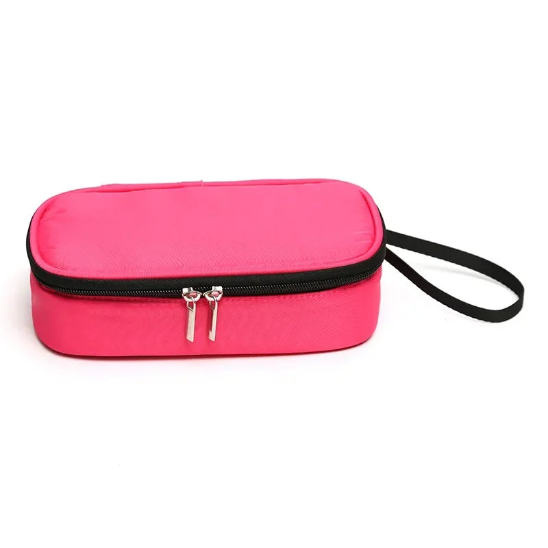 5-Color Portable Insulin Cooling Bag — Waterproof Thermal Diabetic Pill Protector, Gel-Free Insulated Cooler